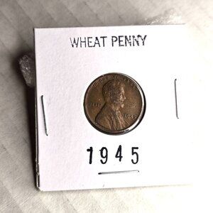 1945 Wheat Penny Rare Coin